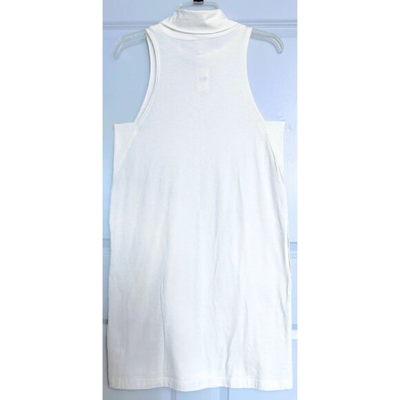 ANTHROPOLOGIE AKEMI & KIM Mock Neck White Tunic Shift Dress Size Small NWT - Picture 7 of 12